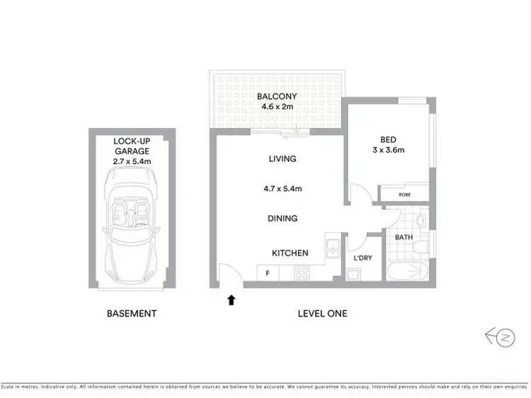 Floorplan of Homely unit listing, 12/1-3 New Orleans Crescent, Maroubra NSW 2035