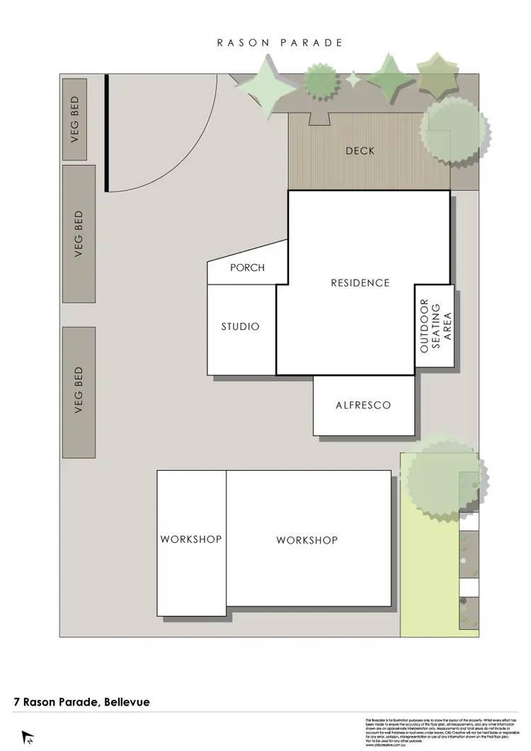 Floorplan of Homely house listing, 7 Rason Parade, Bellevue WA 6056