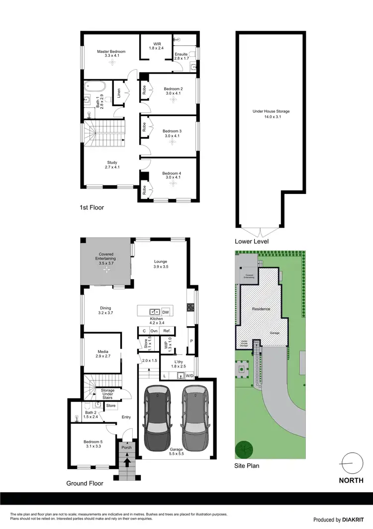 Floorplan of Homely house listing, 2 Arianna Avenue, Normanhurst NSW 2076