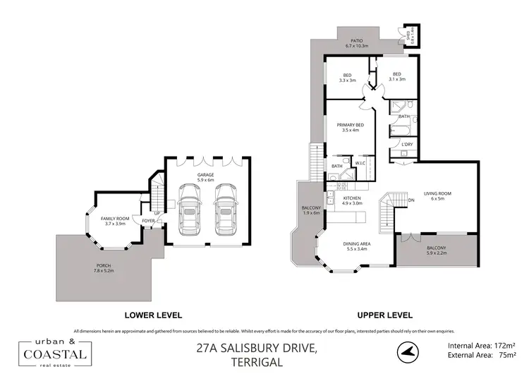Floorplan of Homely semi-detached listing, 27a Salisbury Drive, Terrigal NSW 2260