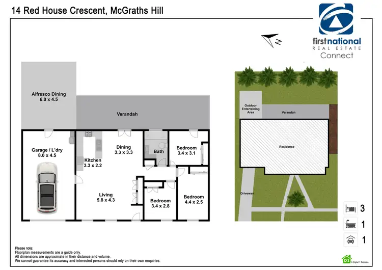 Floorplan of Homely house listing, 14 Red House Crescent, Mcgraths Hill NSW 2756
