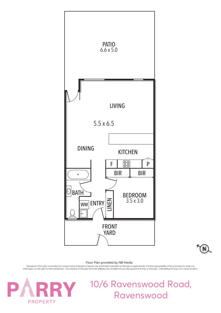 Floorplan of Homely unit listing, 10/6A Ravenswood Road, Ravenswood TAS 7250
