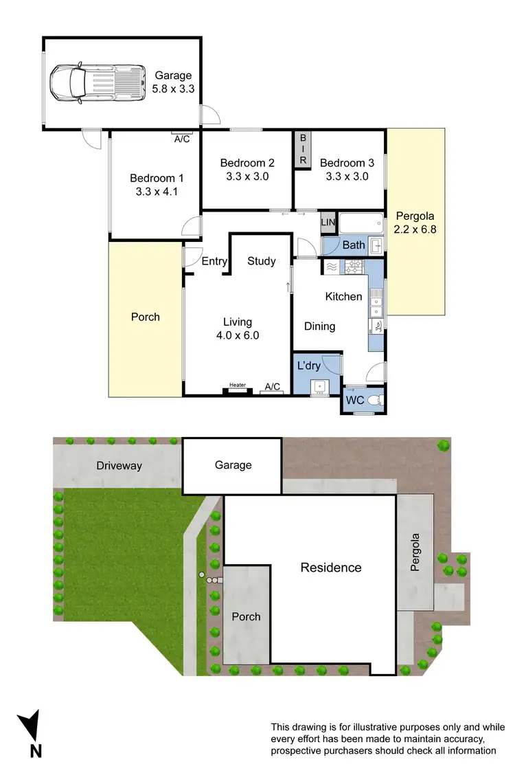 Floorplan of Homely unit listing, 1/15 Fernhill Street, Glen Waverley VIC 3150