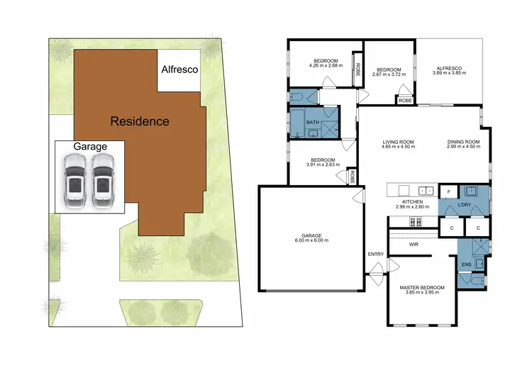 Floorplan of Homely house listing, 40 Pyramid Road, Harrisdale WA 6112