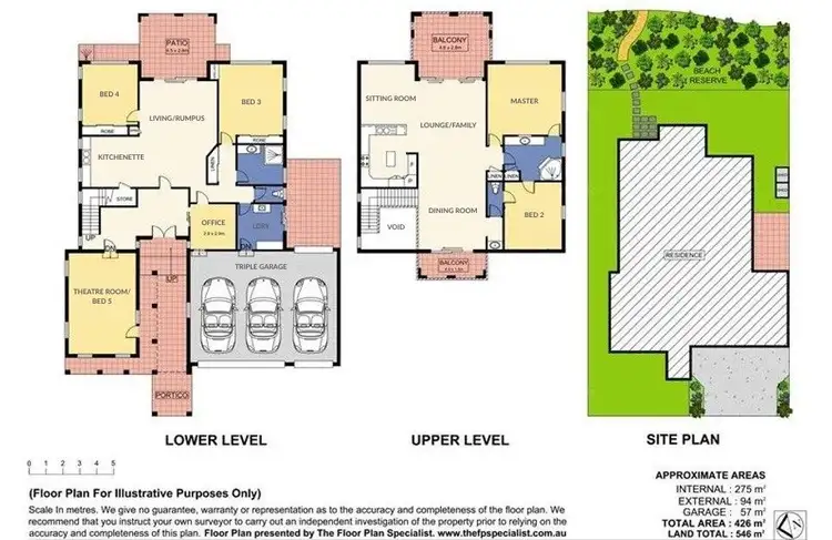Floorplan of Homely house listing, 17 Oceanic Drive, Warana QLD 4575
