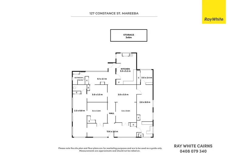 Floorplan of Homely house listing, 127 Constance Street, Mareeba QLD 4880