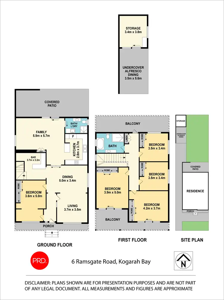 Floorplan of Homely house listing, 6 Ramsgate Road, Kogarah Bay NSW 2217