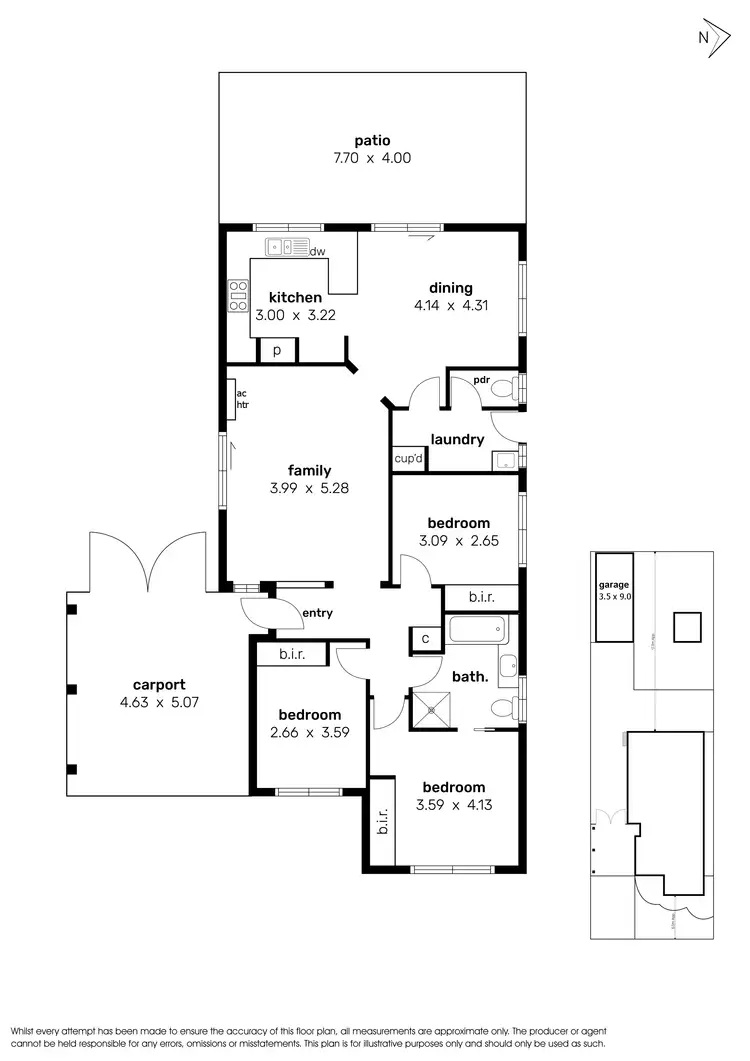Floorplan of Homely house listing, 16 Kitson Court, Altona Meadows VIC 3028