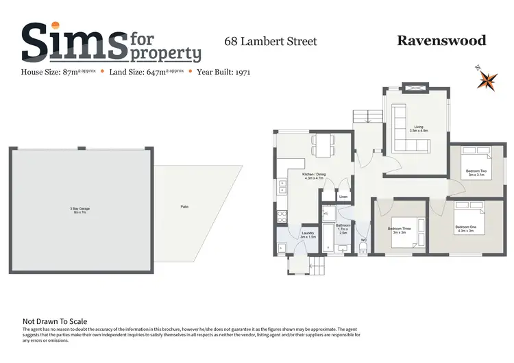 Floorplan of Homely house listing, 68 Lambert Street, Ravenswood TAS 7250