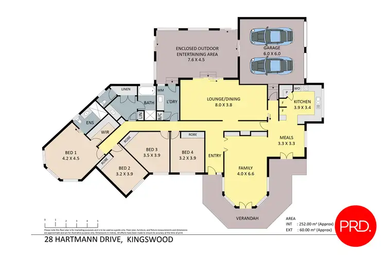 Floorplan of Homely house listing, 28 Hartmann Drive, Tamworth NSW 2340