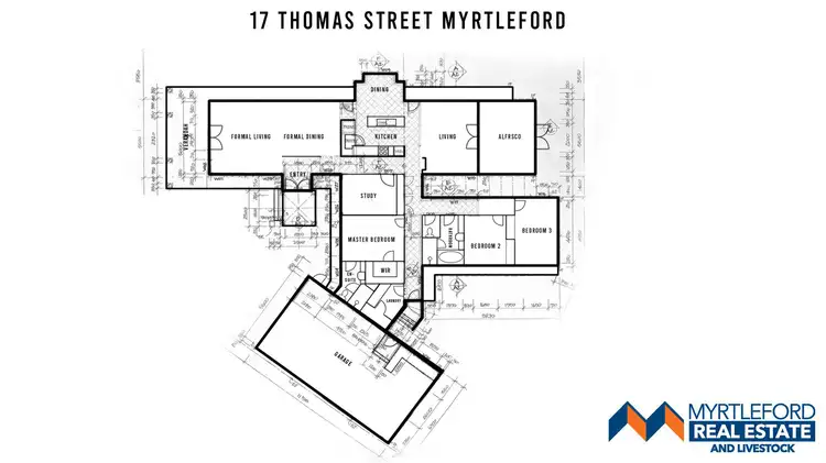 Floorplan of Homely house listing, 17 Thomas Street, Myrtleford VIC 3737