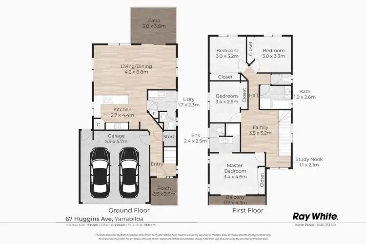 Floorplan of Homely house listing, 67 Huggins Avenue, Yarrabilba QLD 4207