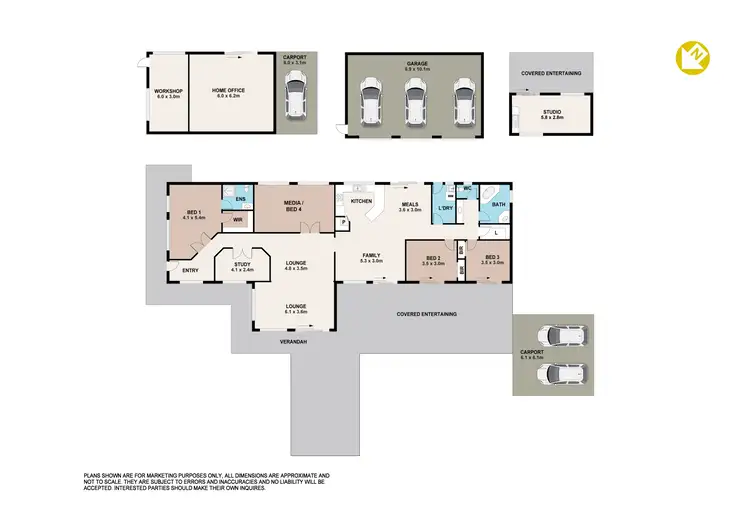 Floorplan of Homely rural property listing, 155 Putty Valley Road, Putty NSW 2330