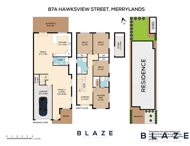Floorplan of Homely house listing, 87A Hawksview Street, Merrylands NSW 2160