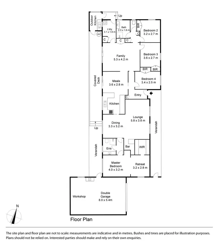 Floorplan of Homely house listing, 135 Whites Lane, Wheelers Hill VIC 3150