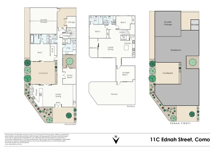 Floorplan of Homely house listing, 11c Ednah Street, Como WA 6152