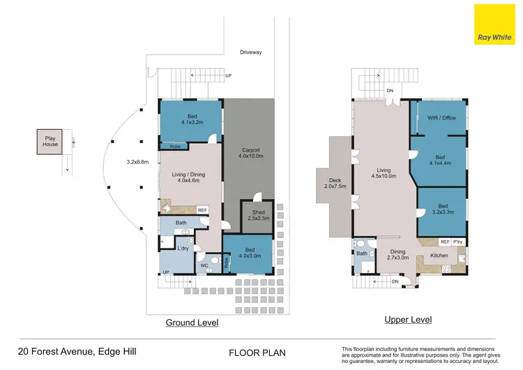 Floorplan of Homely house listing, 20 Forest Avenue, Edge Hill QLD 4870