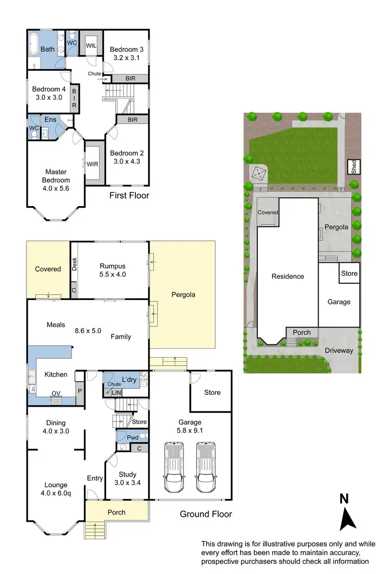 Floorplan of Homely house listing, 3 Oxford Grove, Vermont South VIC 3133