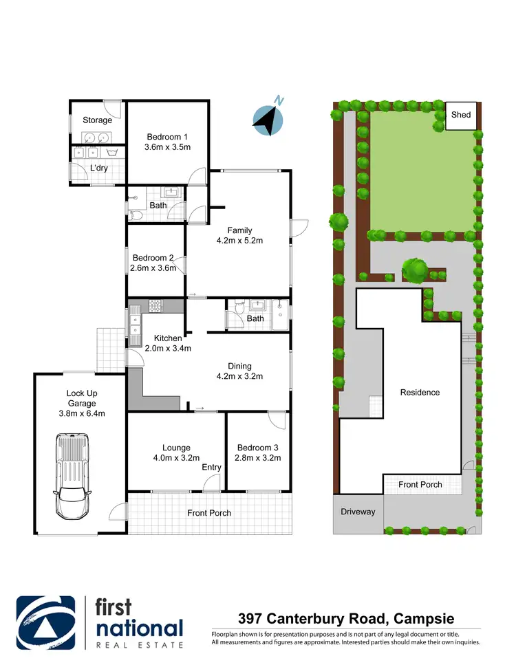 Floorplan of Homely house listing, 397 Canterbury Road, Campsie NSW 2194