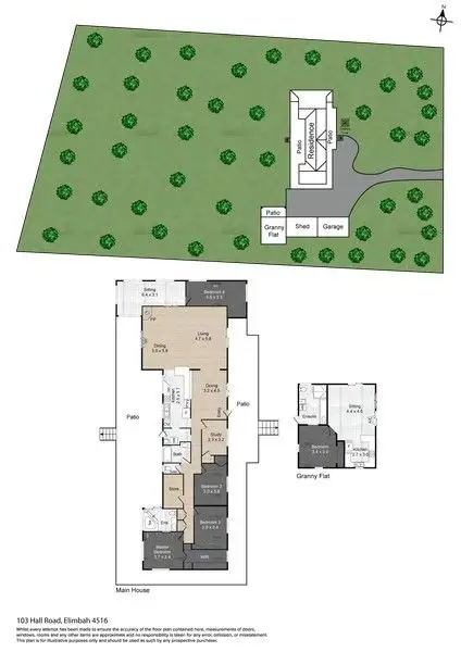 Floorplan of Homely house listing, 103 Hall Road, Elimbah QLD 4516