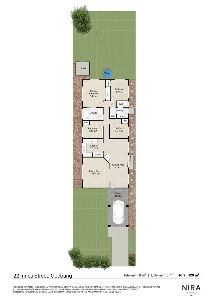 Floorplan of Homely house listing, 22 Innes Street, Geebung QLD 4034