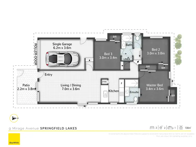 Floorplan of Homely house listing, 9 Mirage Avenue, Springfield Lakes QLD 4300