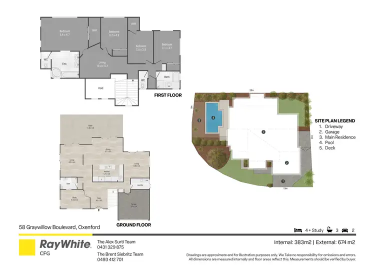 Floorplan of Homely house listing, 58 Graywillow Boulevard, Oxenford QLD 4210