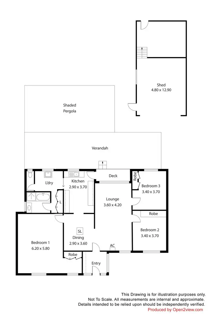 Floorplan of Homely house listing, 53 La Ronde, Carrickalinga SA 5204