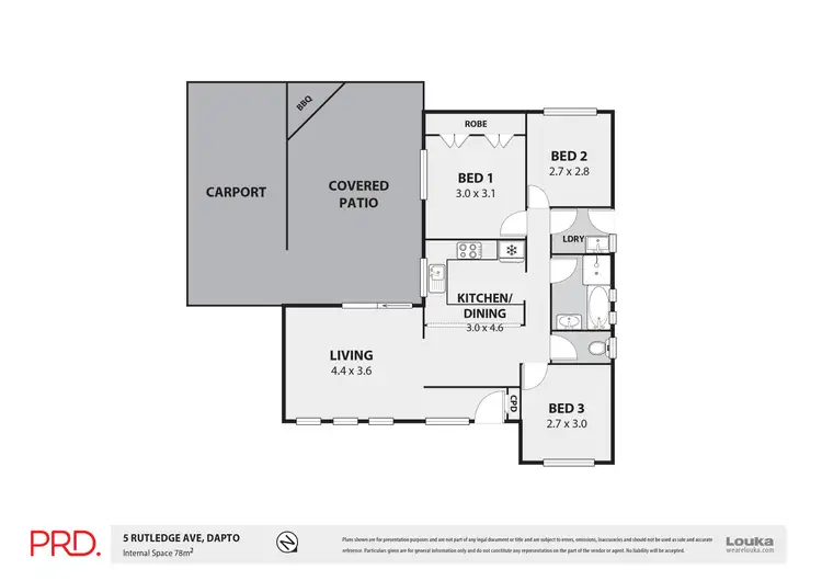 Floorplan of Homely house listing, 5 Rutledge Avenue, Dapto NSW 2530
