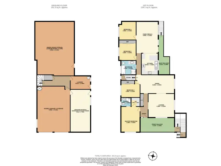 Floorplan of Homely house listing, 14 Willandra Place, Koonawarra NSW 2530