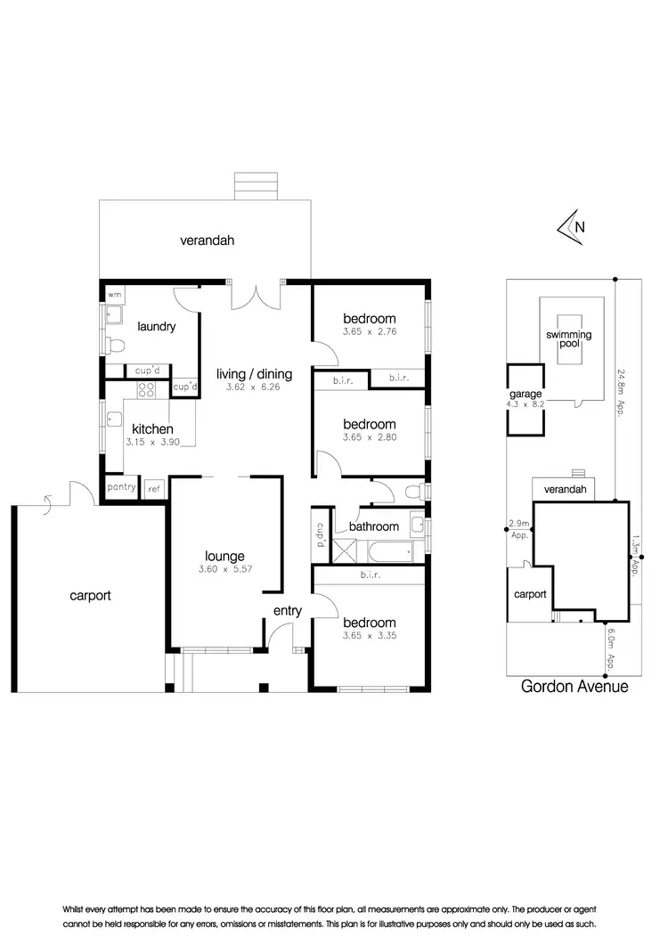 Floorplan of Homely house listing, 7 Gordon Avenue South, Altona Meadows VIC 3028