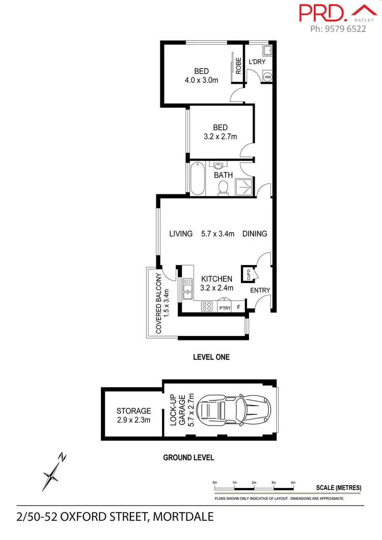 Floorplan of Homely unit listing, 2/50-52 Oxford Street, Mortdale NSW 2223