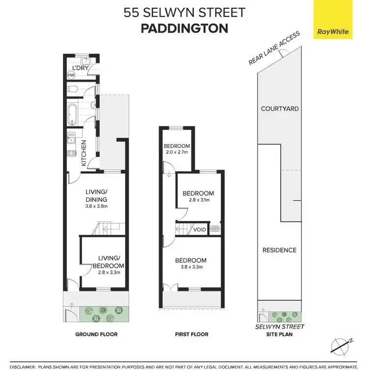 Floorplan of Homely house listing, 55 Selwyn Street, Paddington NSW 2021