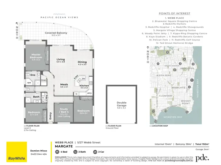 Floorplan of Homely unit listing, 5/27 Webb Street, Margate QLD 4019