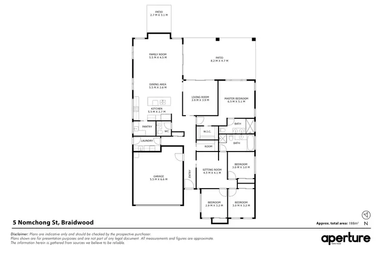 Floorplan of Homely house listing, 5 Nomchong Street, Braidwood NSW 2622