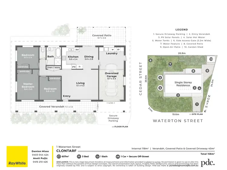 Floorplan of Homely house listing, 1 Waterton Street, Clontarf QLD 4019