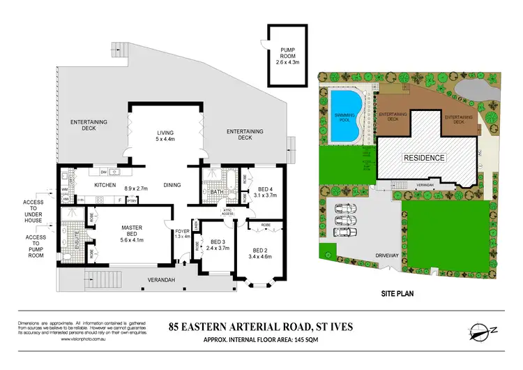 Floorplan of Homely house listing, 85 Eastern Arterial Road, St Ives NSW 2075