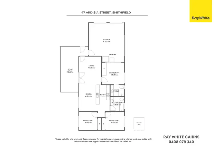Floorplan of Homely house listing, 47 Ardisia Street, Smithfield QLD 4878