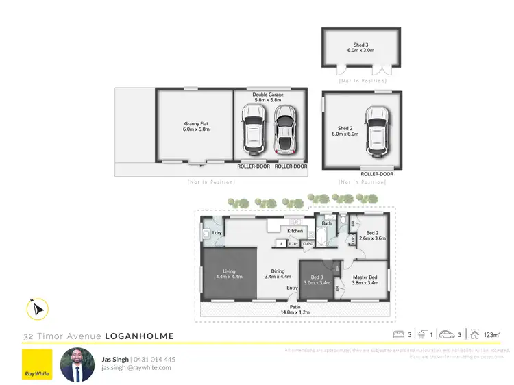 Floorplan of Homely house listing, 32 Timor Avenue, Loganholme QLD 4129