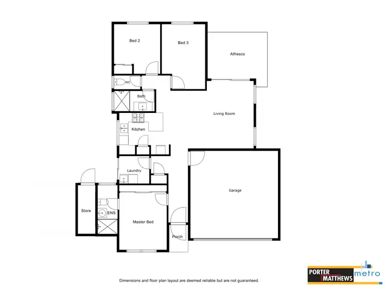 Floorplan of Homely house listing, 71A Newburn Road, High Wycombe WA 6057