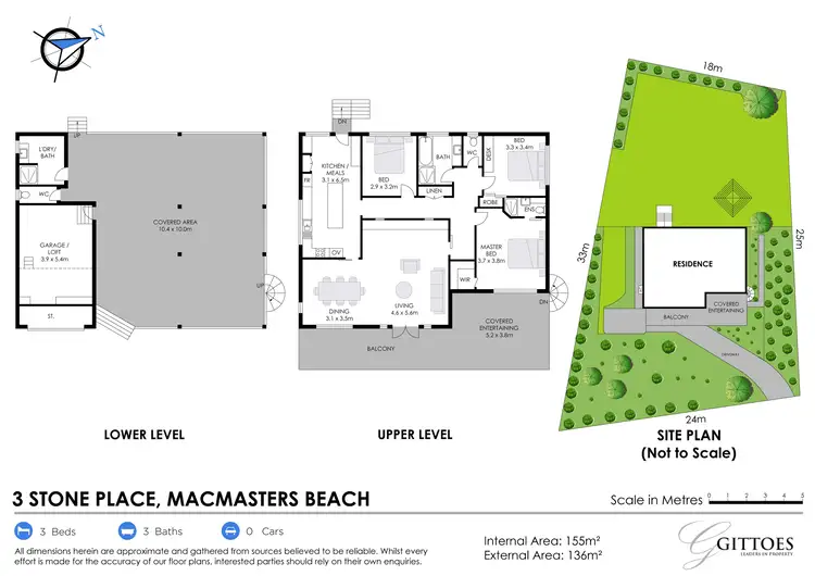 Floorplan of Homely house listing, 3 Stone Place, Macmasters Beach NSW 2251