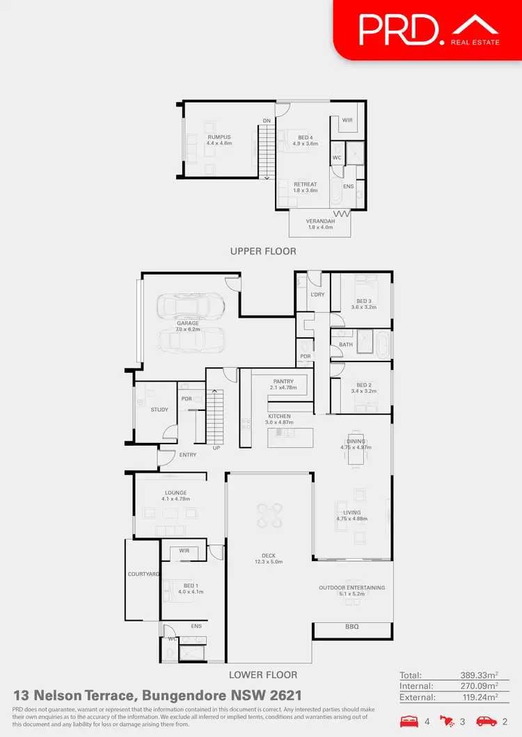Floorplan of Homely house listing, 13 Nelson Terrace, Bungendore NSW 2621