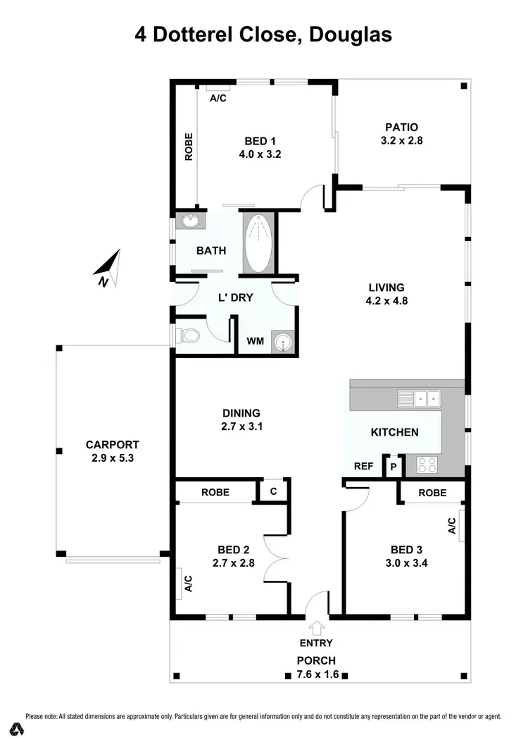 Floorplan of Homely house listing, 4 Dotterel Close, Douglas QLD 4814