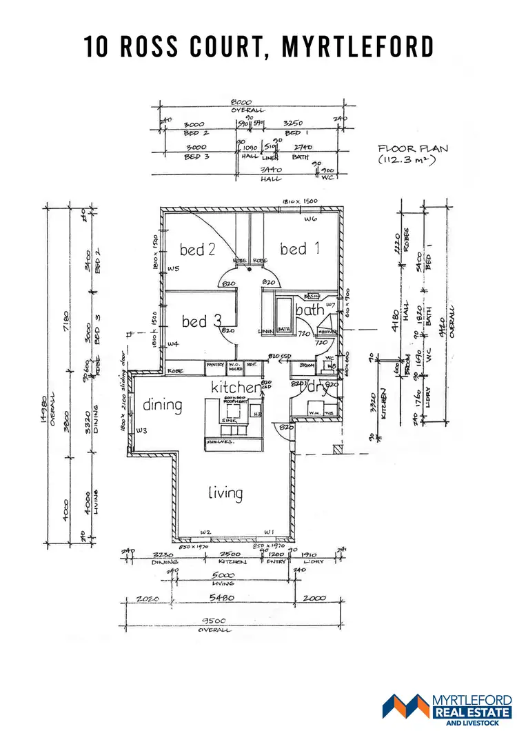 Floorplan of Homely house listing, 10 Ross Court, Myrtleford VIC 3737