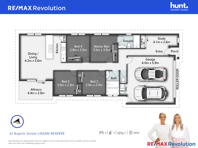 Floorplan of Homely house listing, 32 Kuprin Street, Logan Reserve QLD 4133