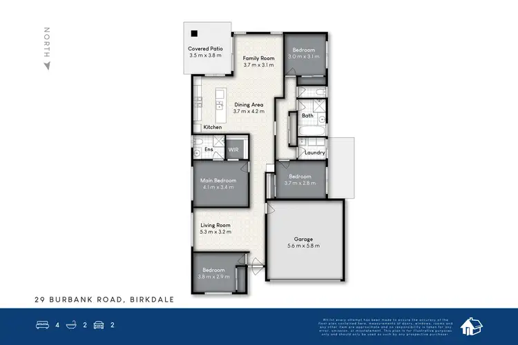 Floorplan of Homely house listing, 29 Burbank Road, Birkdale QLD 4159