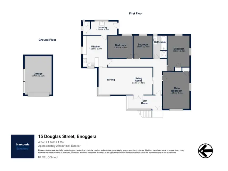 Floorplan of Homely house listing, 15 Douglas Street, Enoggera QLD 4051