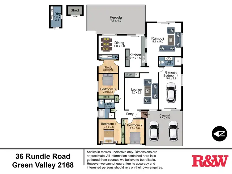 Floorplan of Homely house listing, 36 Rundle Road, Green Valley NSW 2168