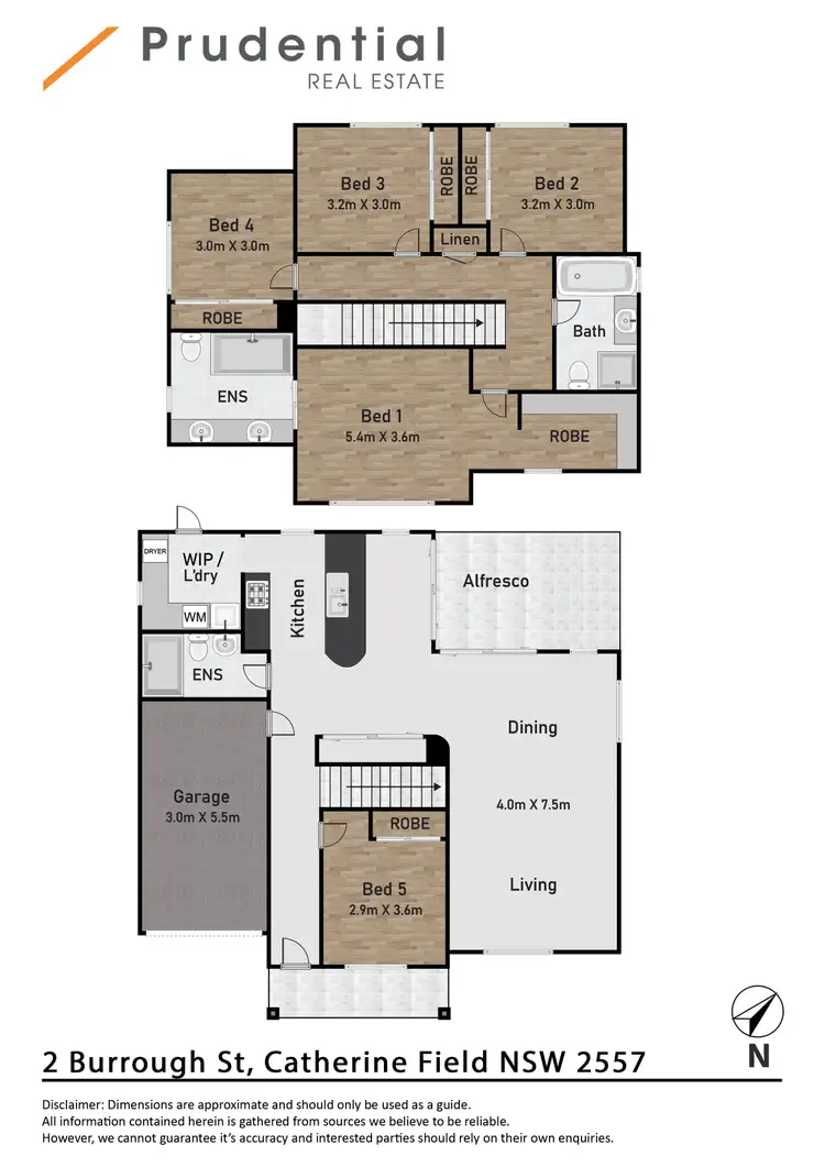 Floorplan of Homely house listing, 2 Burrough Street, Catherine Field NSW 2557
