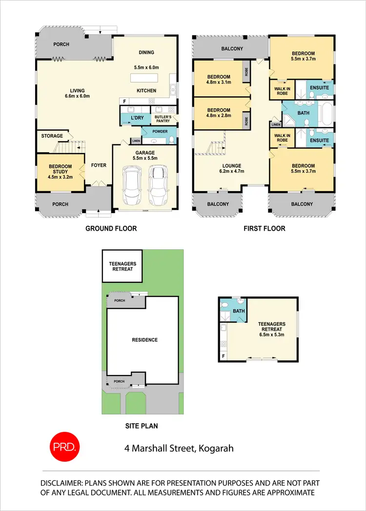 Floorplan of Homely house listing, 4 Marshall Street, Kogarah NSW 2217